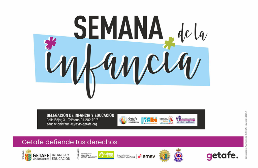 Semana de la Infancia en Getafe: actividades y talleres para todos
